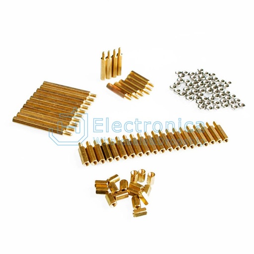 [99187948] Spacer Screw Nut M3 Pillars Essential Copper Kit for Smart Car