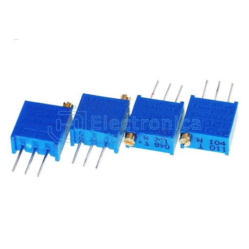 [99188046] Potentiometer Multiturn Variable Resistor pot 3296W 20k ohms