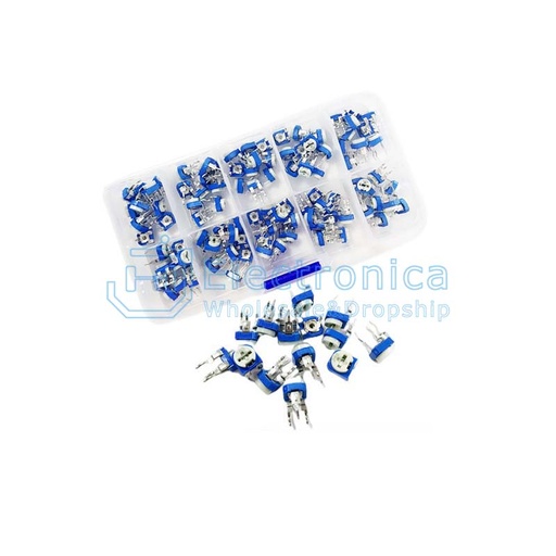 [99188061] Potentiometer Trimmer Trim Pot Variable Resistor 2M ohms
