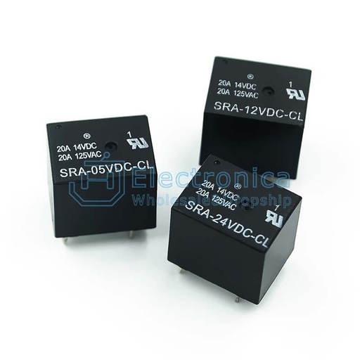 [99188335] Relay 24V DC Power Black (Per Piece)