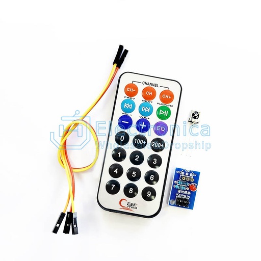 [99188589] IR Infrared Wireless Remote Control Module Kit (HX1838 VS1838 ) white