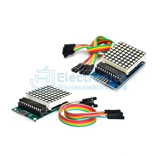[99188598] LED Matrix 8x8 5.5V MAX7219 Cascadable For Arduino