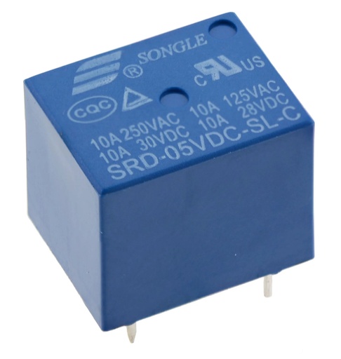 [99188618] Relay 5V 10A Songle SRD-05VDC-SL-C Mini Relay