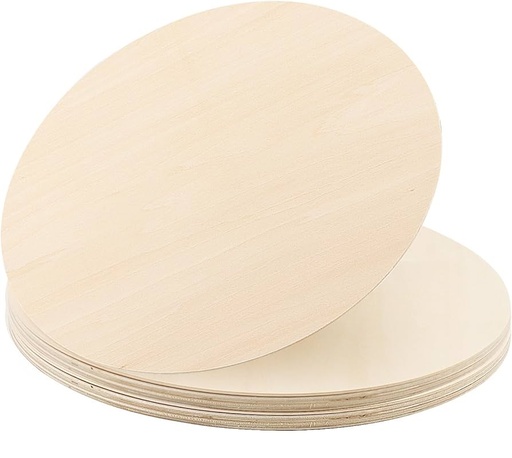 [99188832] Prototyping Materials 5cm x 3mm Round Wood Layer (Per Piece)
