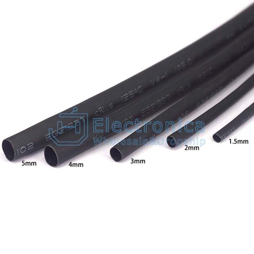 [99189478] Heat Shrink Diy Accessories Heat-shrinkable Tube 3mm (1 Metre)