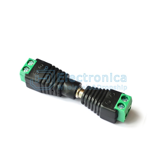 [99189483] Connector Screw Male Cctv Cameras 2.1mm X 5.5mm Male Dc Plug