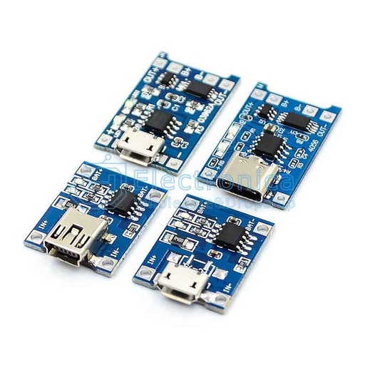 [99189525] DC-DC Battery Charger  Module for Lipo Lithium Battery with Micro USB Port 1A