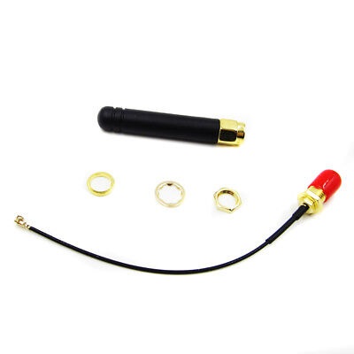 [99189536] Antenna Linear With IPEX To RP SMA Female (Male Pin) Jumper Cable for SIM800L /SIM900