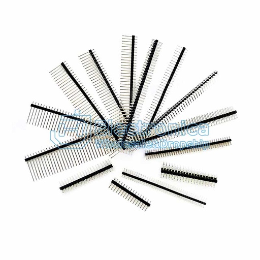 [99189620] Pin Headers Long Single row 40pin 2.54mm 30mm (Per Piece)