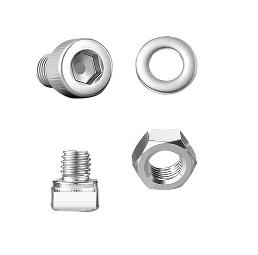 [99189652] Screw Bolts and Screws Stainless Steel Hexagon Socket M2 10mm (Per 10Pcs)