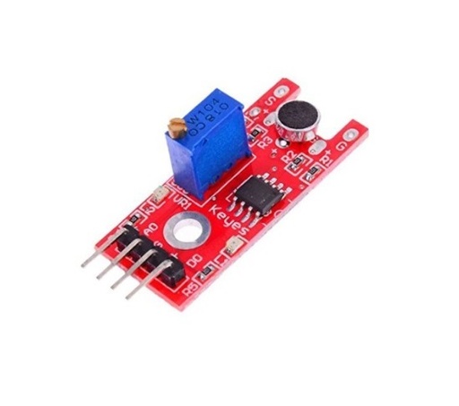 [99189699] Microphone Sound Detection Sensor KY-038 Small Mic Red