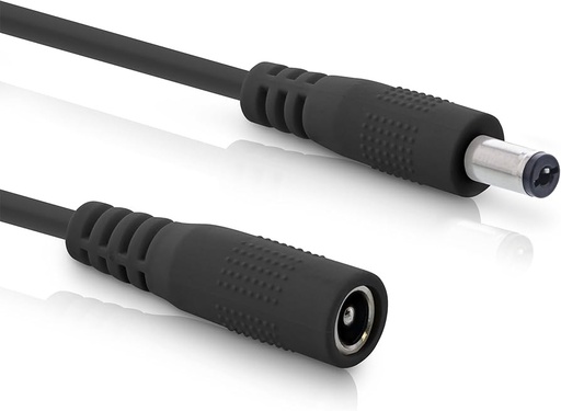 [99189843] Cable DC Female Connector to Male Plug for DC Power and LED Strip (1m)