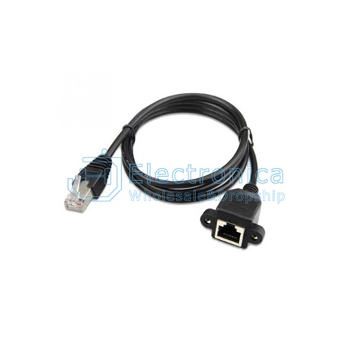 [99189853] Cable Rj45 Female To Male Adapter Network Extension Cable 1m