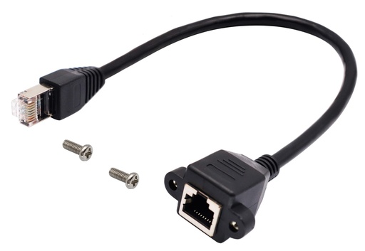 [99189853] Cable Rj45 Female To Male Adapter Network Extension Cable 1m