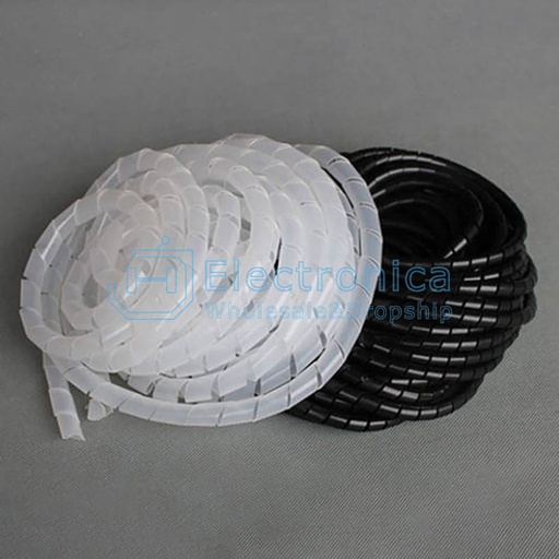 [99189874] Cable Management Cover Wrapping Tube 12mm Black Per Meter