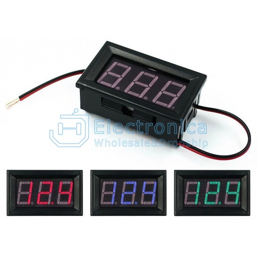[99189902] Digital Voltmeter Display Module DC 30v 0.56 Red