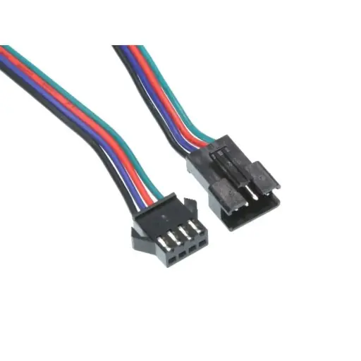 [99190000] Cable Connector SM JST 4-Pins F+M Set