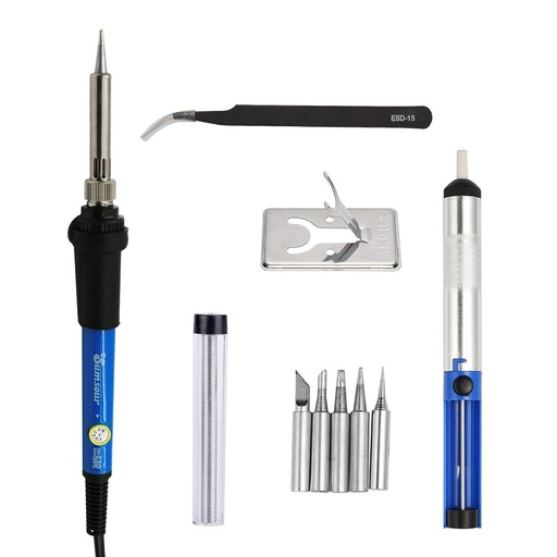[99190017] Soldering Iron 60W Kit (Holder Tips Station Tweezer)
