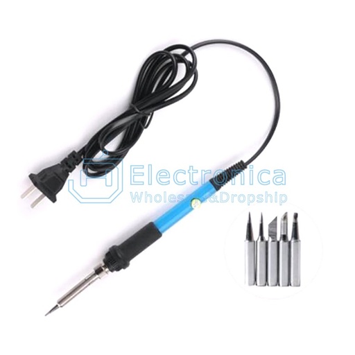 [99190042] Soldering Iron 60W UK Plug Adjustable Temperature