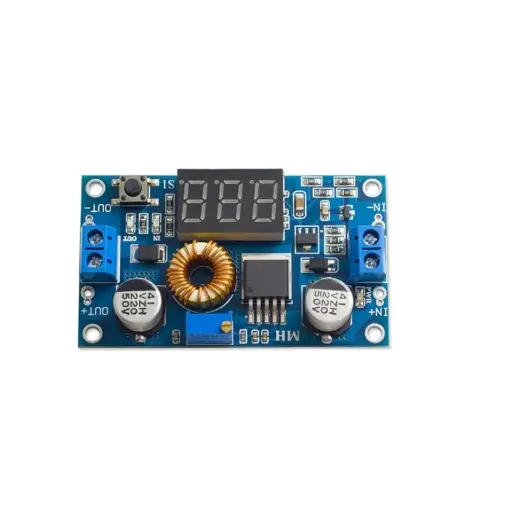 [99190131] DC-DC Adjustable Step Down Converter Module Volt Display 5A 75W (From 4.0 ~ 38V To 1.25V ~ 36V)