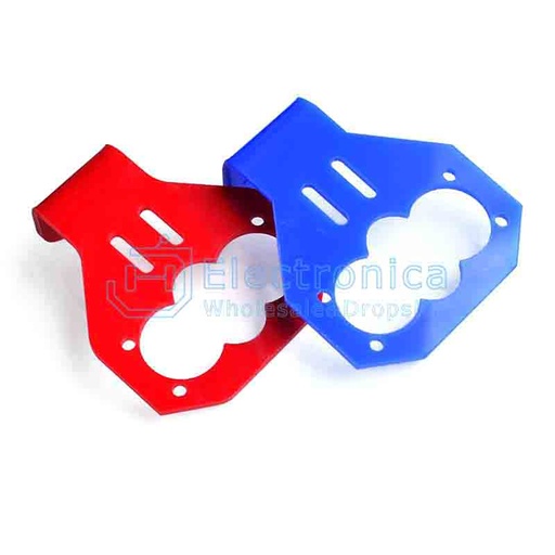 [99190158] Bracket for Ultrasonic HC-SR04 Distance Sensor Red