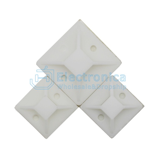 [99190171] Cable Management 30*30 Self Adhesive Wire Zip Tie