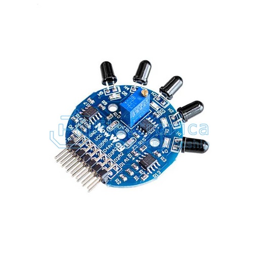 [99190182] IR Flame Sensor 5 Channels Module