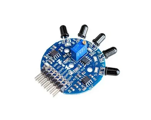 [99190182] IR Flame Sensor 5 Channels Module