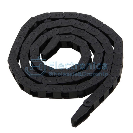 [99190183] Plastic Nylon Drag Chain Cable Carrier 10 x 15mm