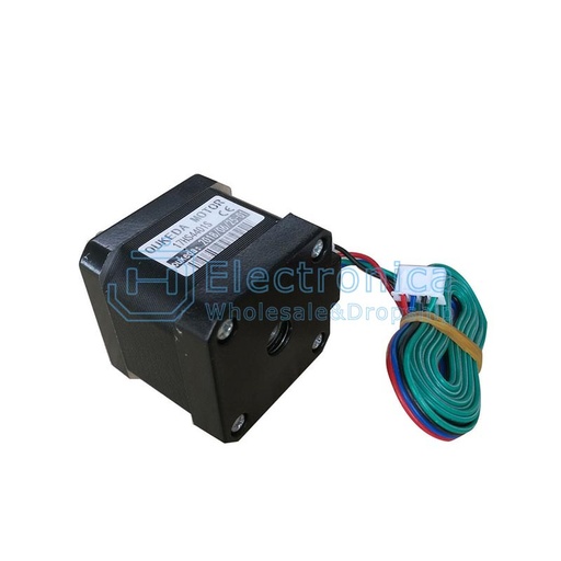 [99190194] Stepper Motor 17HS4401S 42 Steps Black For 3D Printer With Cable