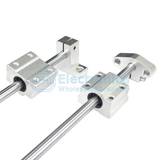 [99190277] 3D Printer Accessories Horizontal 8mm Linear Guide Shaft Rod 600mm