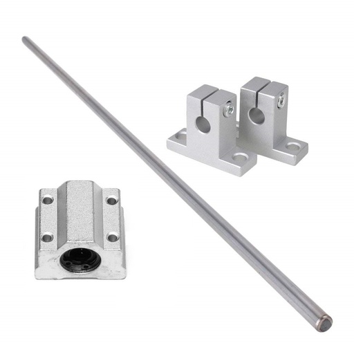 [99190277] 3D Printer Accessories Horizontal 8mm Linear Guide Shaft Rod 600mm