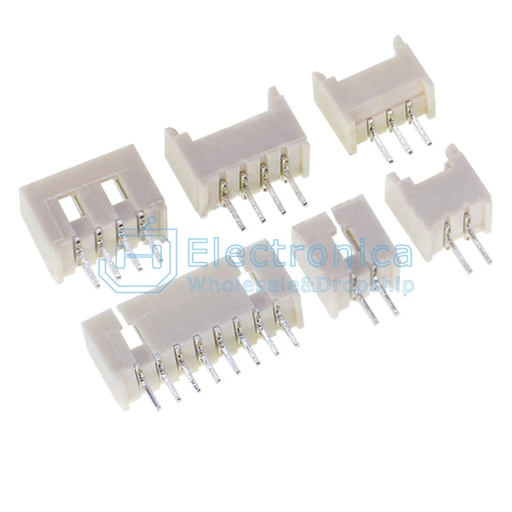 [99190328] Connector 6Pin GH 1.25mm Male Straight pins