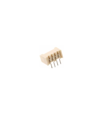 [99190329] Connector 4Pin GH 1.25mm Male Curved pins