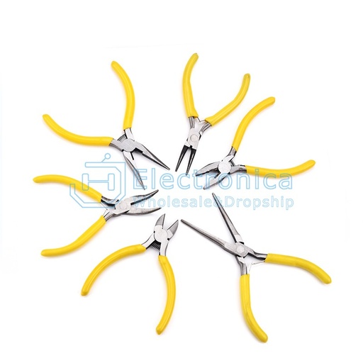 [99190591] Tool Wire Cutter Diagonal Nose 5inch Plier Yellow