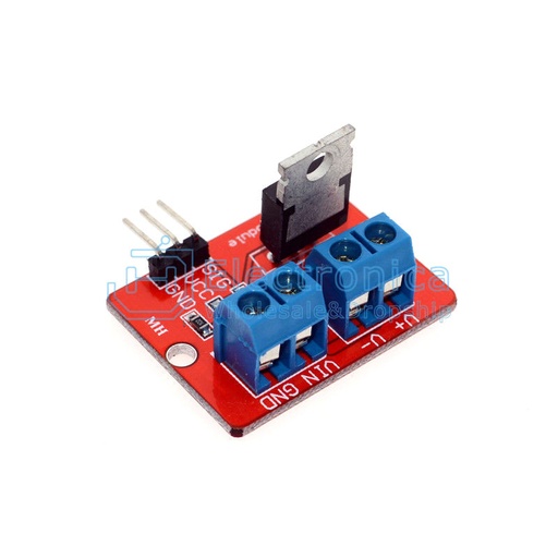[99187004] IRF520 MOSFET Driver Module Red