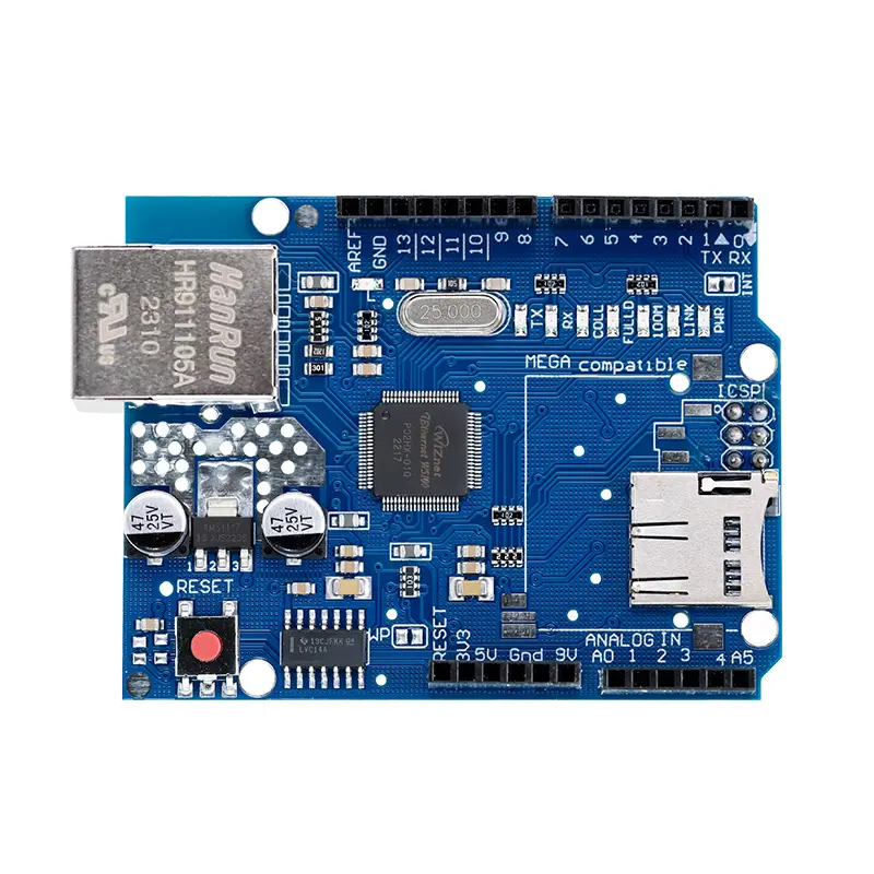 Ethernet Shield W5100 Network Board | TechMaze General Trading