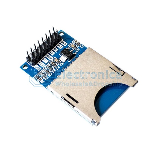 [99187013] SD Card Module Slot Socket Reader For Arduino (Data Logger Projects)