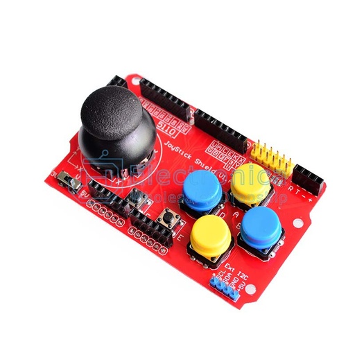 [99187032] Joystick Shield (PS2 + 4Buttons) For Arduino Robotics