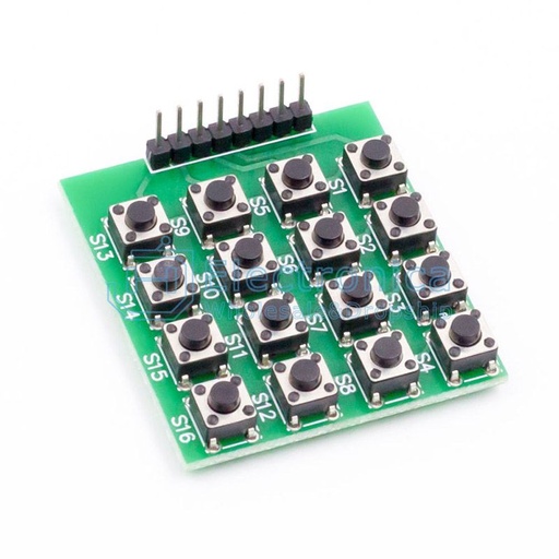 [99187033] Keypad 4x4 Matrix 16 Button Keyboard Module