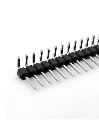 [99187177] Pin Headers Single Row Right Angle Male Breakable Connector 40 Pins