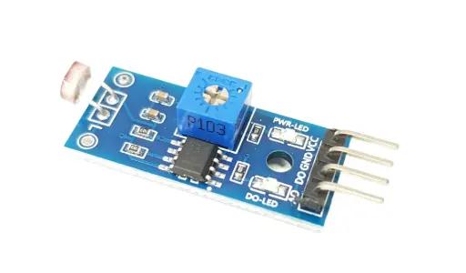 [99187326] LDR Light Sensor Module 4 Pins With Analog & Digital Output