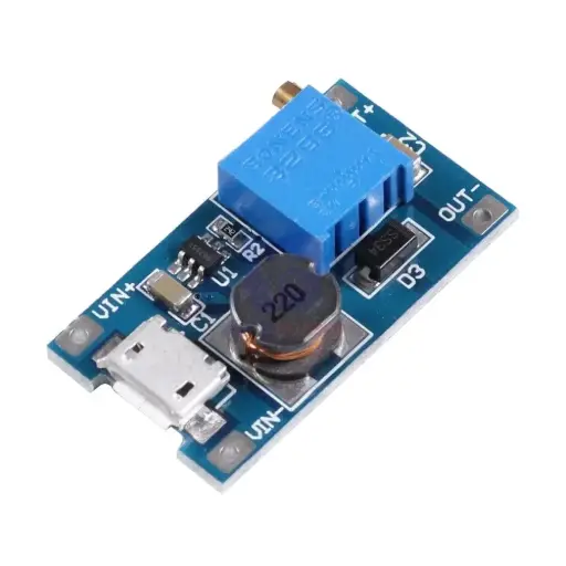 [99187376] DC-DC Voltage Boost Converter With Micro USB MT3608
