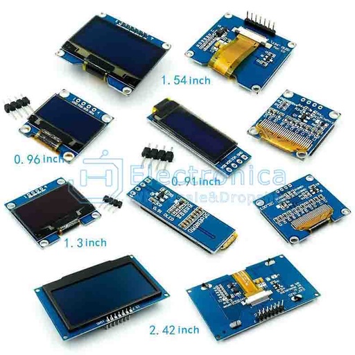 [99187380] OLED 1.3 Inch Module Display Blue SSD1306