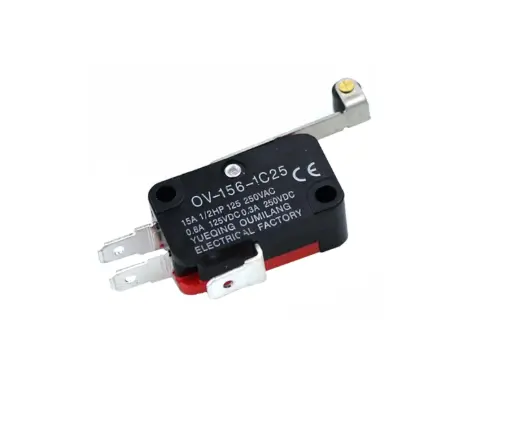 [99187469] Switch Push Button SPDT Momentary Limit switch V-156-1C25 15A