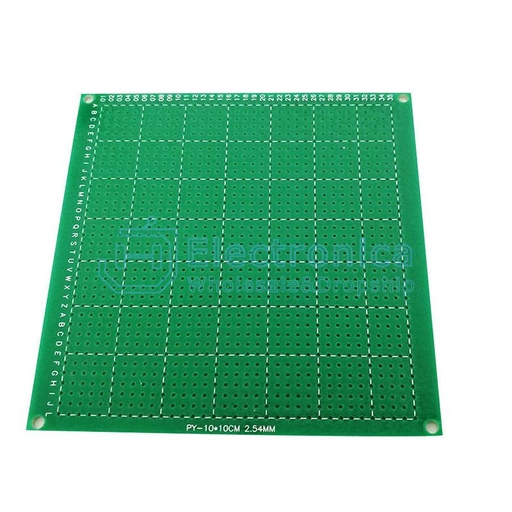 [99187487] Prototype Single Side PCB 10x10 cm Universal Board Green (Per Piece)
