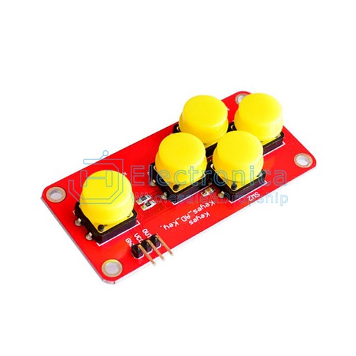 [99187514] Keypad XD-80 5-Key Analog Module
