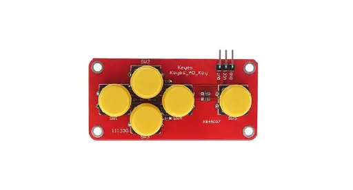 [99187514] Keypad XD-80 5-Key Analog Module