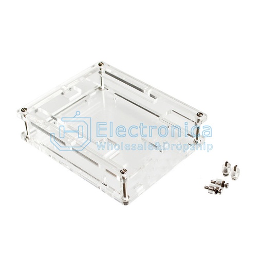 [99187598] Acrylic Clear Case Box Enclosure Transparent Shell For Arduino Uno