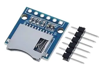 [99187836] Micro SD Card Module 3.3V 6Pins